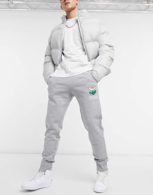 Champion x Super Mario joggers in grey