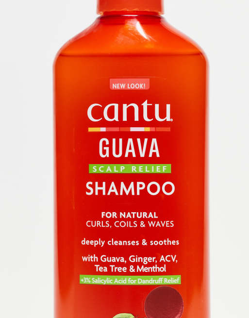 Champú calmante de cuero cabelludo con guayaba Scalp Relief de 400 ml de Cantu, 3 de 4