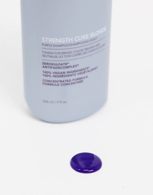 Champú fortalecedor para cabello rubio de 266 ml Strength Cure Blonde de Pureology, 4 de 4