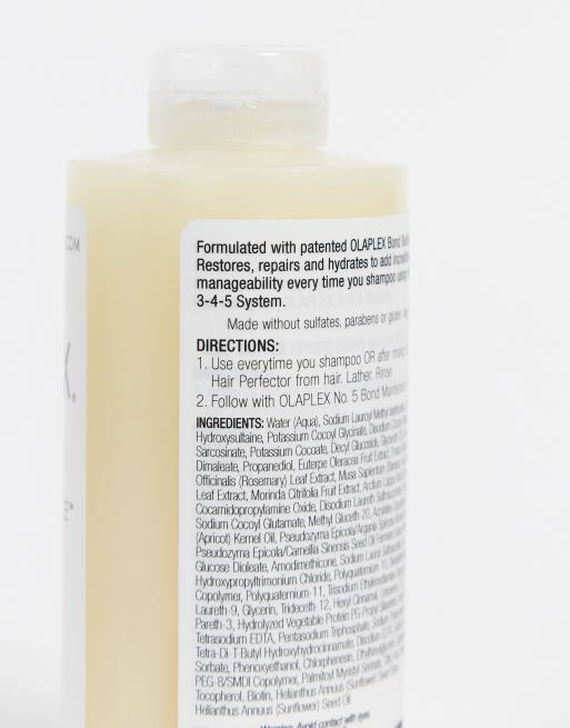 Champú n.º 4 Bond Maintenance de 250 ml de OLAPLEX, 3 de 4