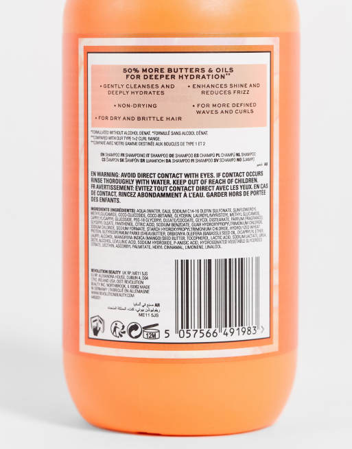 Champú nutritivo Deeply Hydrate My Curls 40 ml de Revolution Haircare, 4 de 4