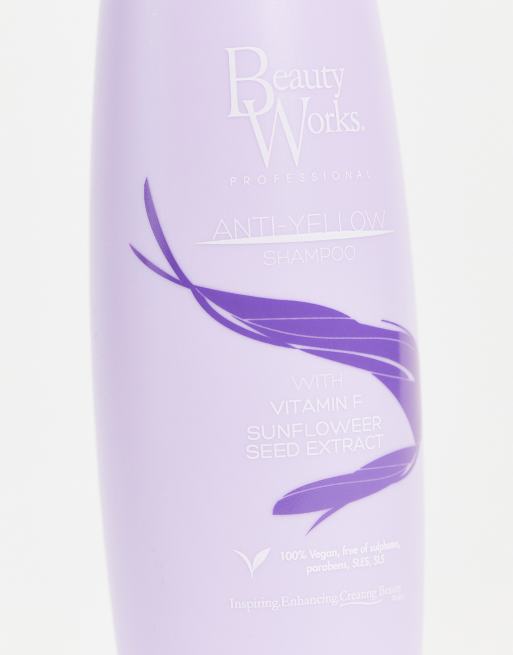 Champú para matizar cabellos rubios de 200 ml Anti Yellow de Beauty Works , 4 de 4