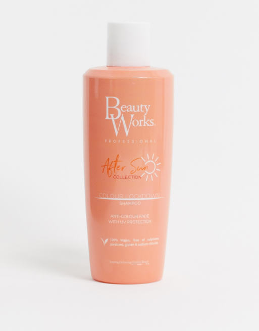Champú protector del color para después del sol de 250 ml de Beauty Works 