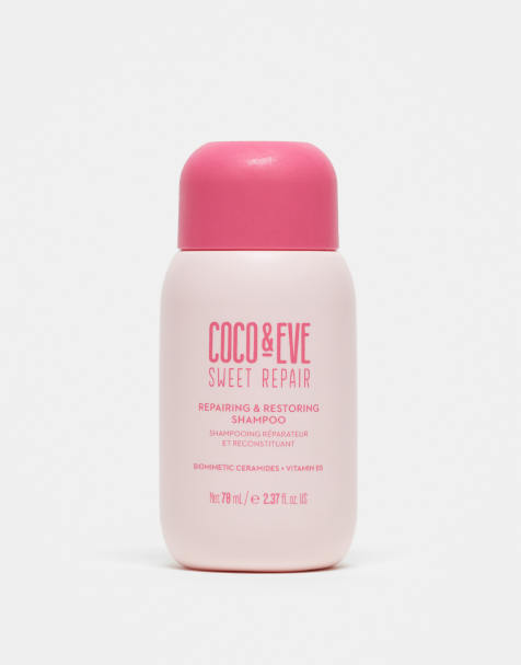 Champú reparador y restaurador de tamaño viaje de 70 ml exclusivo de Coco & Eve x ASOS - view 1