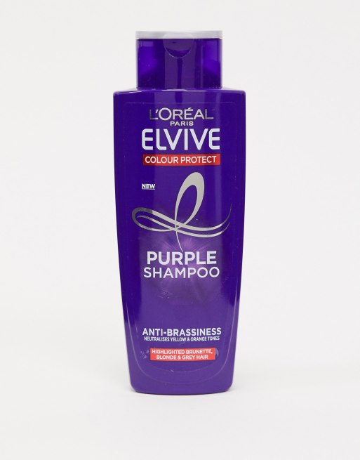 Champú violeta matizador Elvive Colour Protect de 200 ml de L'Oreal ASOS