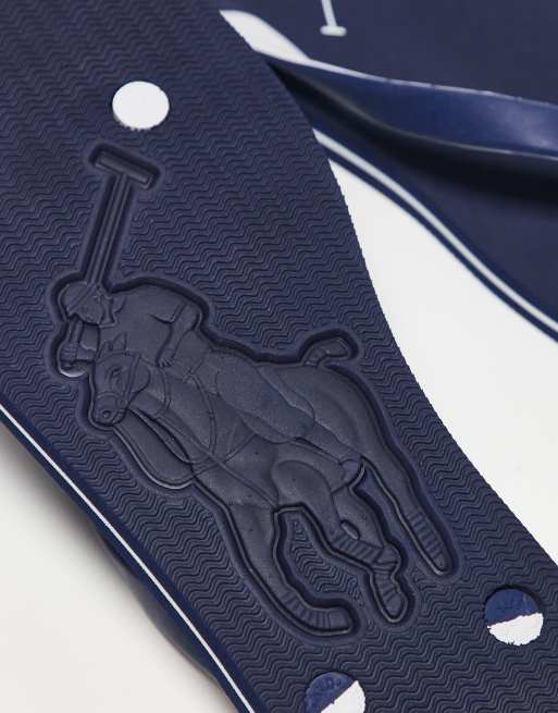 Chanclas azul marino con logo Bolt de Polo Ralph Lauren , 3 de 3