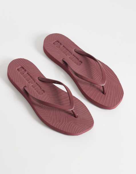 Chanclas burdeos Tapered de Sleepers - view 1