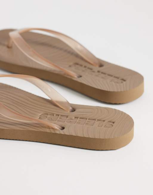 Chanclas color arena transparentes Tapered de SLEEPERS, 4 de 4
