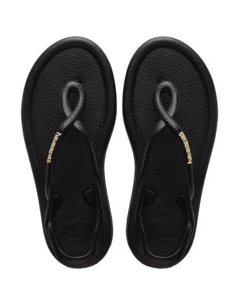 Chanclas de dedo negras de Havaianas - view 1