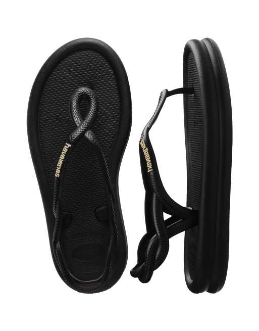 Chanclas de dedo negras de Havaianas, 2 de 4