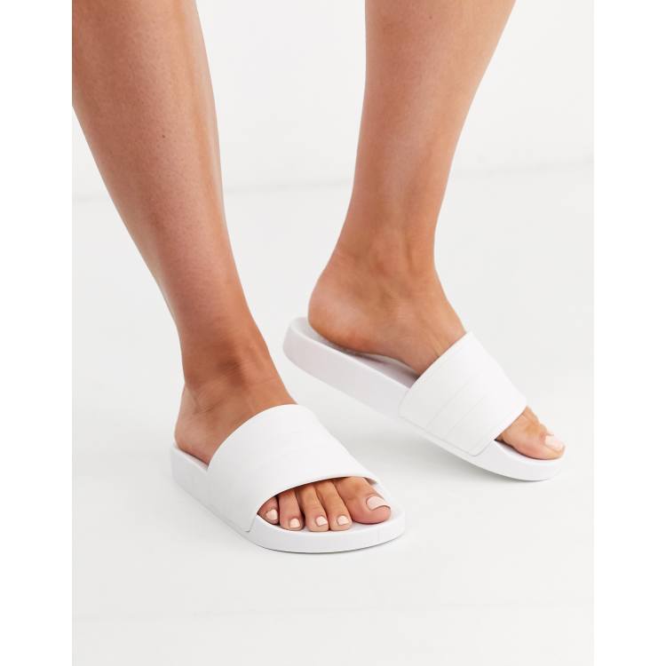 Chanclas de piscina blancas Freya de ASOS DESIGN ASOS