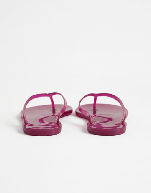 Chanclas frambuesa de goma Foxton de ASOS DESIGN, 6 de 8