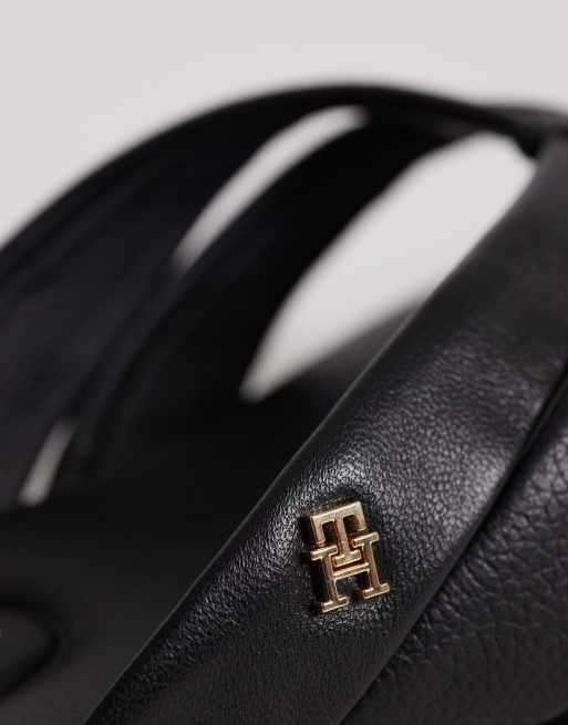 Chanclas negras Elevated de Tommy Hilfiger, 3 de 4