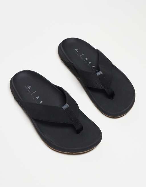 Chanclas negras Raglan de REEF