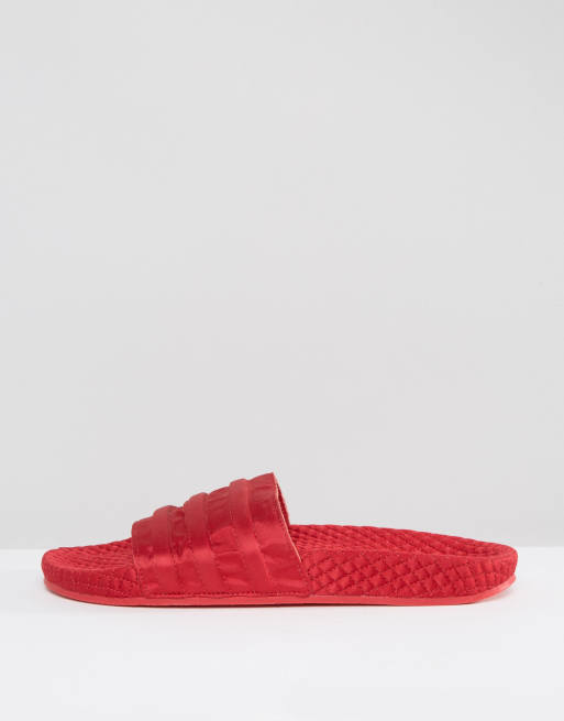 Chanclas discount rojas adidas