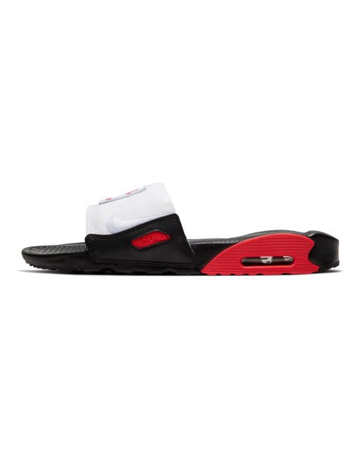 Chanclas rojas Air Max 90 de Nike Air