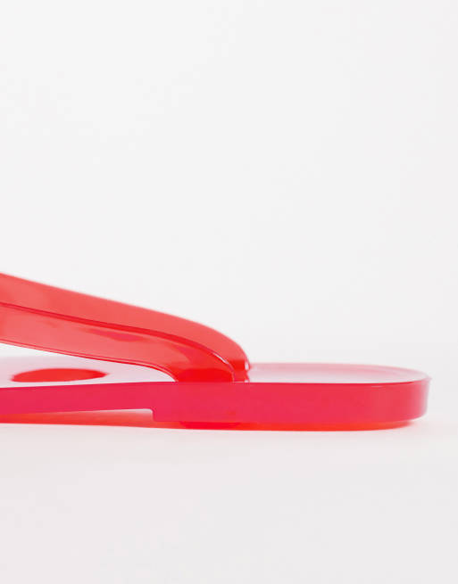 Chanclas rojas de goma Foxton de ASOS DESIGN, 3 de 4