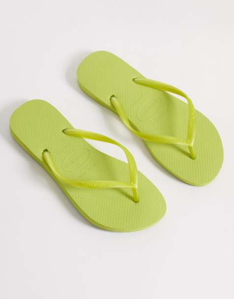 Chanclas verde lima Slim de Havaianas - view 1