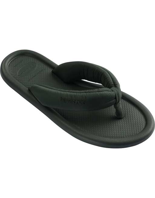 Chanclas verdes de estilo boho Maxi-Puff de Havaianas, 3 de 4