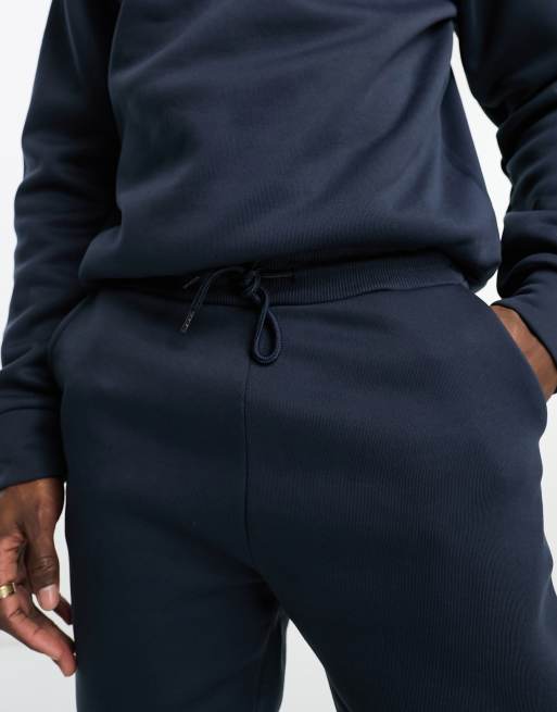 Chándal azul marino de joggers y sudadera con cuello redondo de DTT, 3 de 4