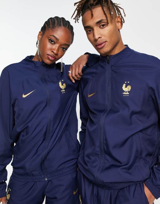 Chándal azul marino unisex con diseño de de Francia para la Mundial 2022 de Nike Football | ASOS