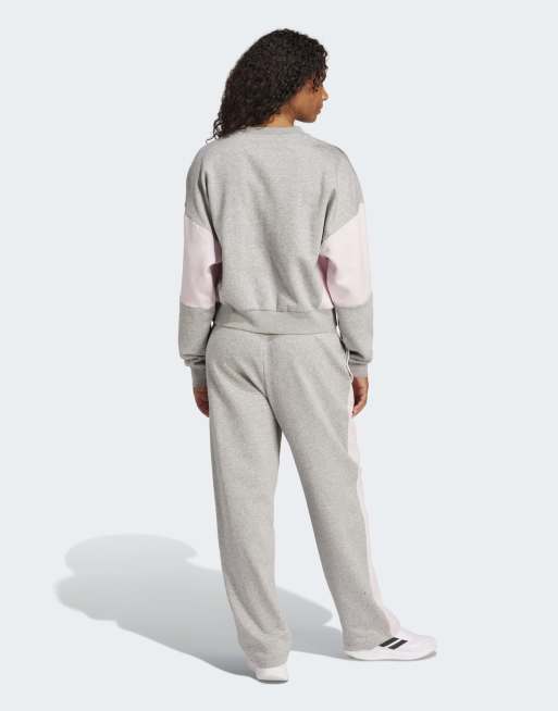 Chándal gris medio jaspeado Laziday de adidas, 2 de 4