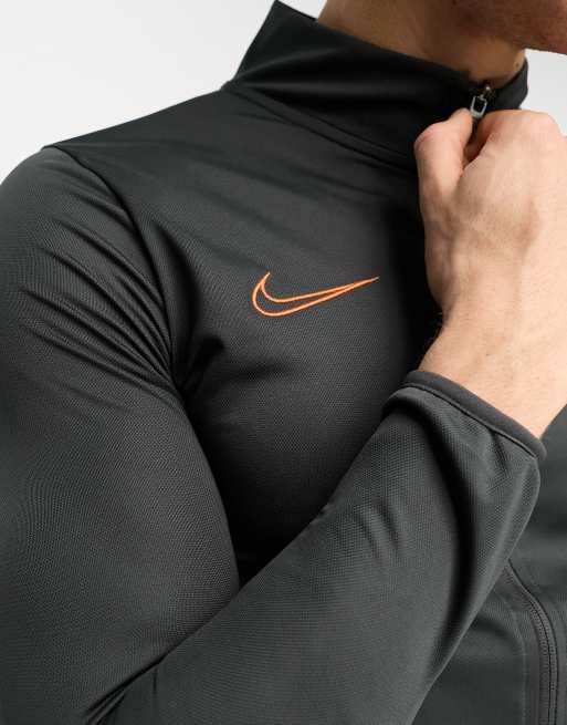 Chándal gris oscuro Dri-FIT Academy de Nike Football, 3 de 4