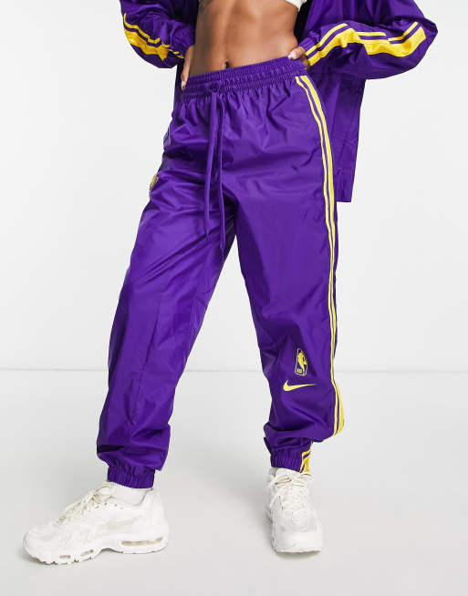 morado unisex con diseño de LA Lakers la NBA Nike Basketball | ASOS