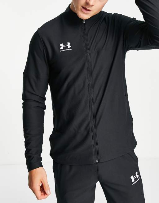 Under Armour CHALLENGER TRACK BLK - Chaqueta de entrenamiento -  black/white/negro 