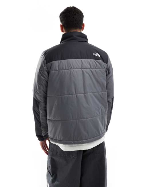 Chaqueta acolchada gris perla ahumado Gosei de The North Face, 4 de 4