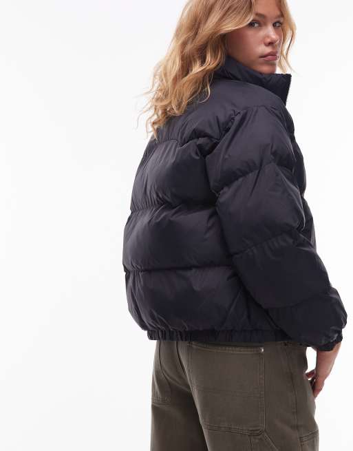Chaqueta acolchada negra de estilo wéstern de nailon Noe de Levi's, 3 de 4