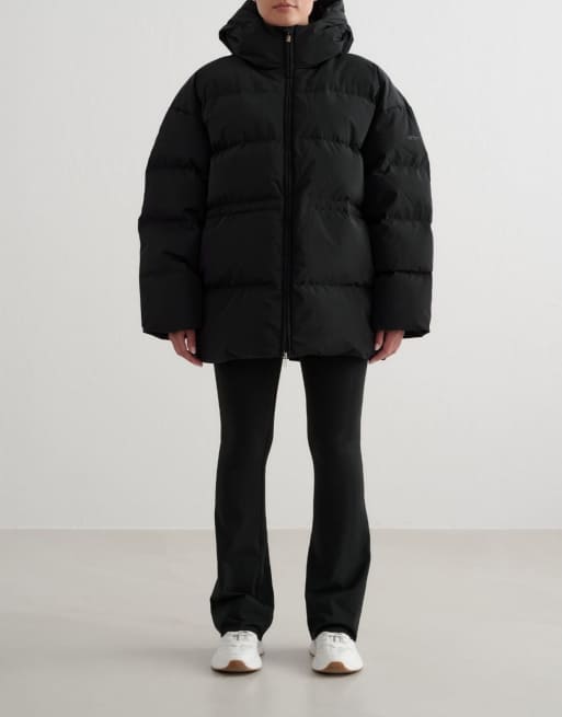 Chaqueta acolchada negra Moment de Aim'n