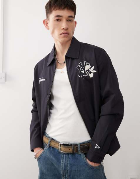 Chaqueta azul con cremallera y diseño bordado de los NY Yankees de New Era - view 1