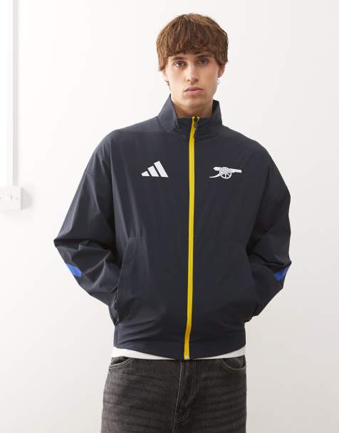 Chaqueta azul marino con diseño del Arsenal Z.N.E Anthem de adidas Football - view 1