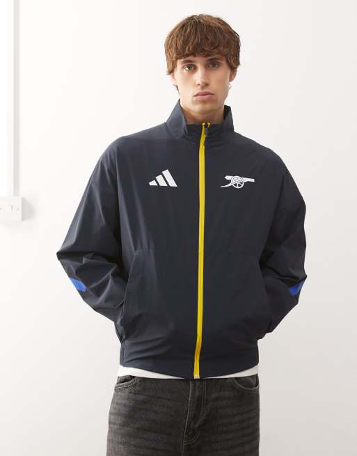 Chaqueta azul marino con diseño del Arsenal Z.N.E Anthem de adidas