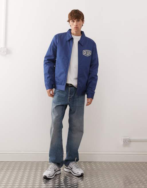 Chaqueta azul marino de estilo worker 2.0 de Deus Ex Machina, 2 de 5