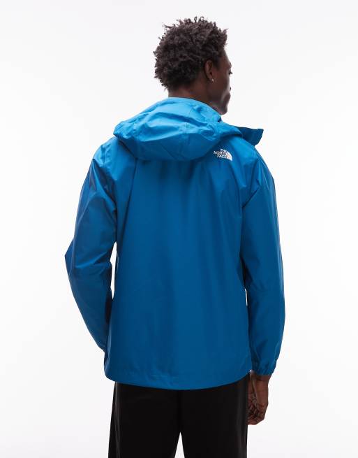 Chaqueta azul marino impermeable con logo Quest de The North Face, 3 de 5