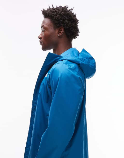 Chaqueta azul marino impermeable con logo Quest de The North Face, 4 de 5