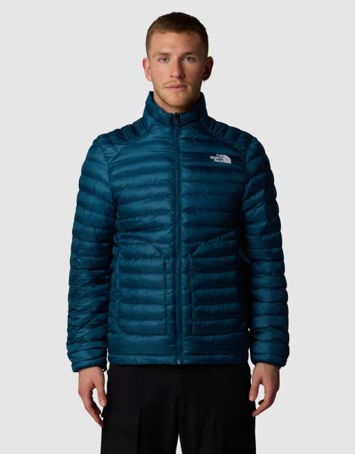 Chaqueta azul petróleo medianoche con capucha y relleno sintético Huila de The North Face
