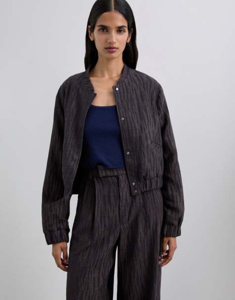 Chaqueta azul y marrón Bom de Scalpers - view 1