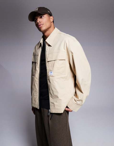 Chaqueta beis con solapas Bino de HUGO Blue - view 1