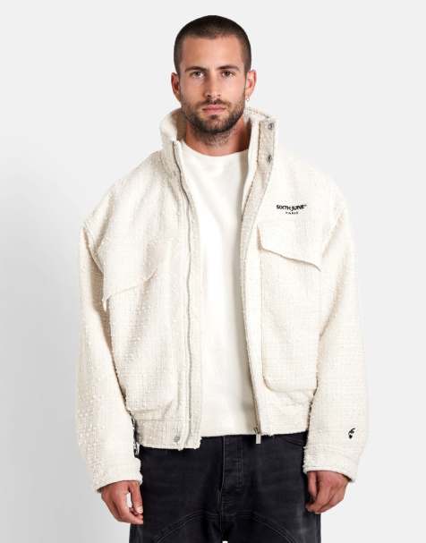 Chaqueta beis de tejido doble de Sixth June - view 1