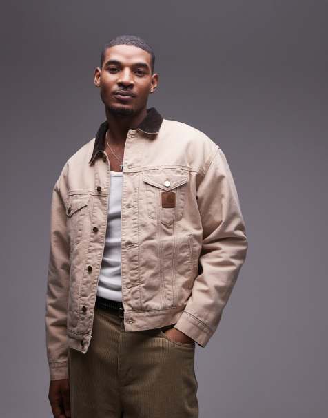 Chaqueta beis estilo camionero Dayton de Carhartt WIP - view 1