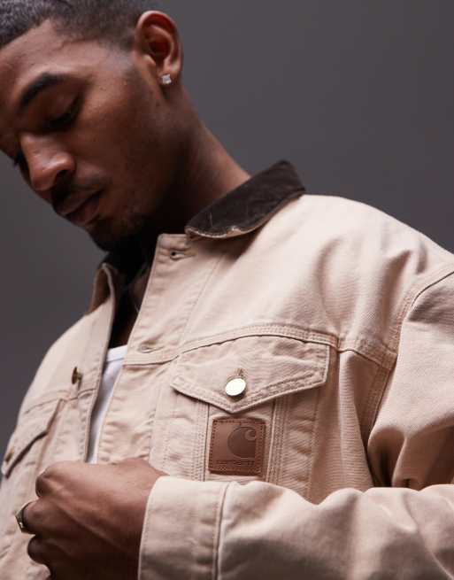 Chaqueta beis estilo camionero Dayton de Carhartt WIP, 2 de 4