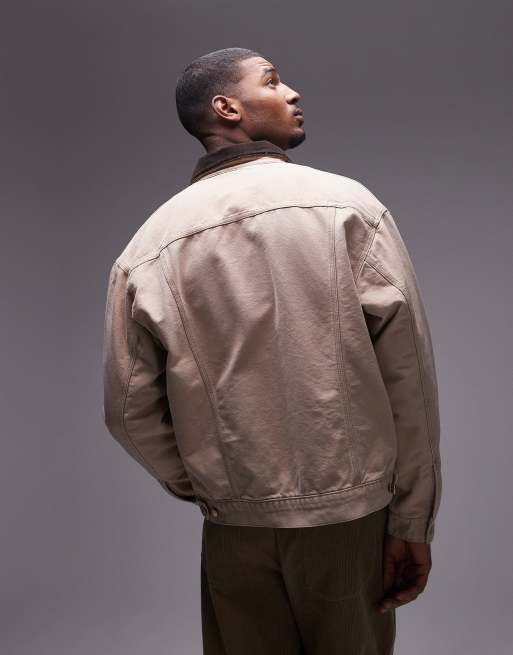 Chaqueta beis estilo camionero Dayton de Carhartt WIP, 4 de 4