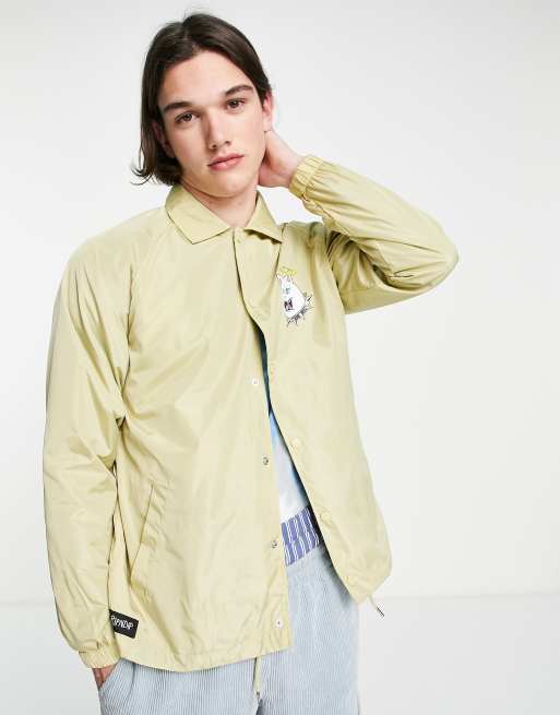 Chaqueta beis estilo entrenador 3 Heads de RIPNDIP