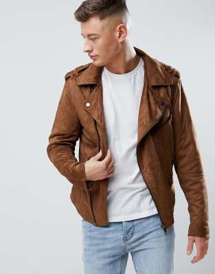 Biker shop marron hombre