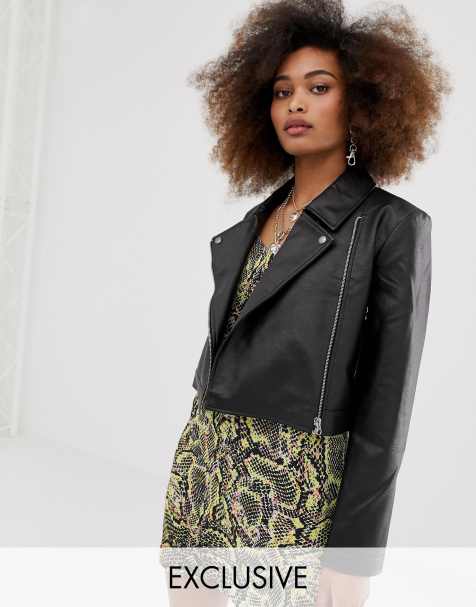 Chaqueta biker de ef