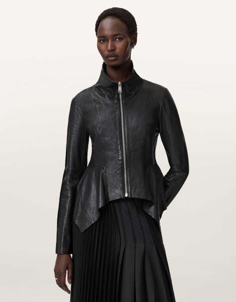 Chaqueta biker negra Grace de AllSaints - view 1