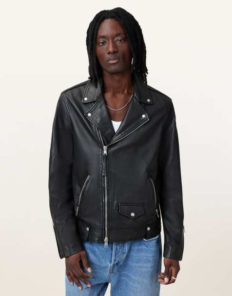 Chaqueta biker negra Milo de AllSaints - view 1